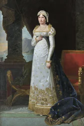Retrato de Letizia Bonaparte